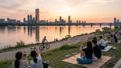 Walking the Han River at Sunset: Why This Urban Waterway Has Become Seoul's Most Instagrammed Spot 18 Walking the Han River at Sunset